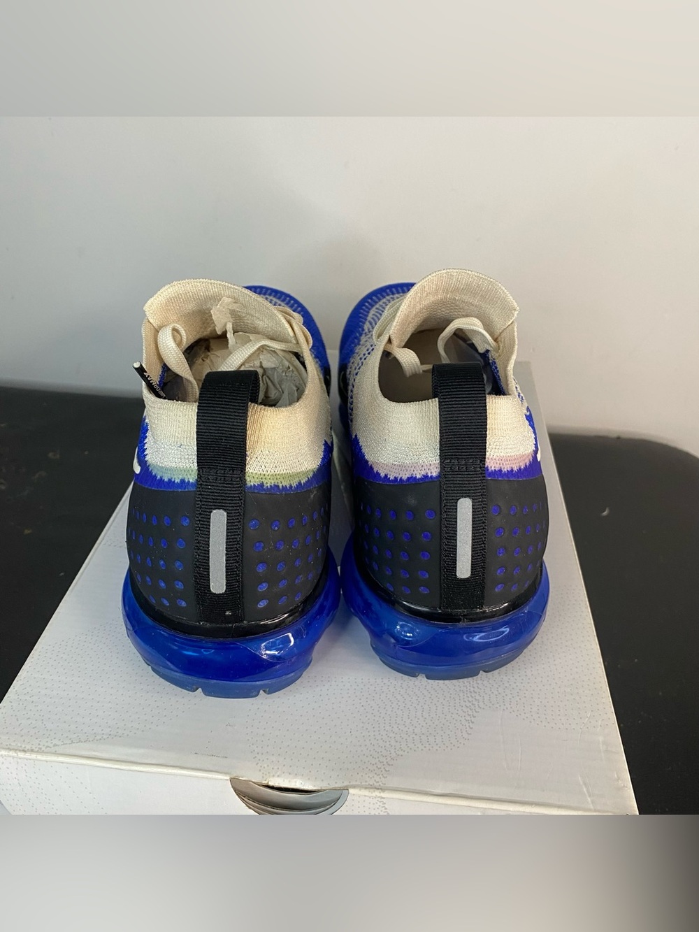 Nike Air Vapormax Flyknit 2 “Racer Blue” Size 10.5 - Picture 7 of 9